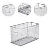 Mesh Wire Storage Basket Multifunction Organizing Organizer Bin Wire Basket for Shelves Bathroom Countertop Pantry Laundry