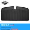 2022 Tesla Model Y TPE Non-Slip Wear-Resistant Foot Pads: 5/7-Seat Front & Rear Trunk Mats