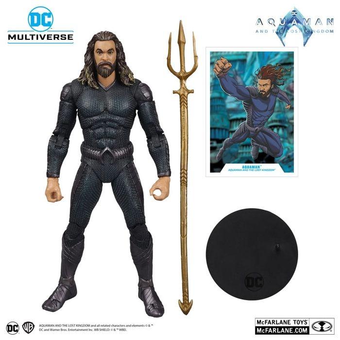 McFarlane Toys - Aquaman Et Le Royaume Perdu - Figurine DC Multiverse Aquaman with Stealth Suit 18 Cm