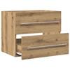 Artisan Oak Bathroom Vanity Cabinet 60 X 38.5 X 48 Cm