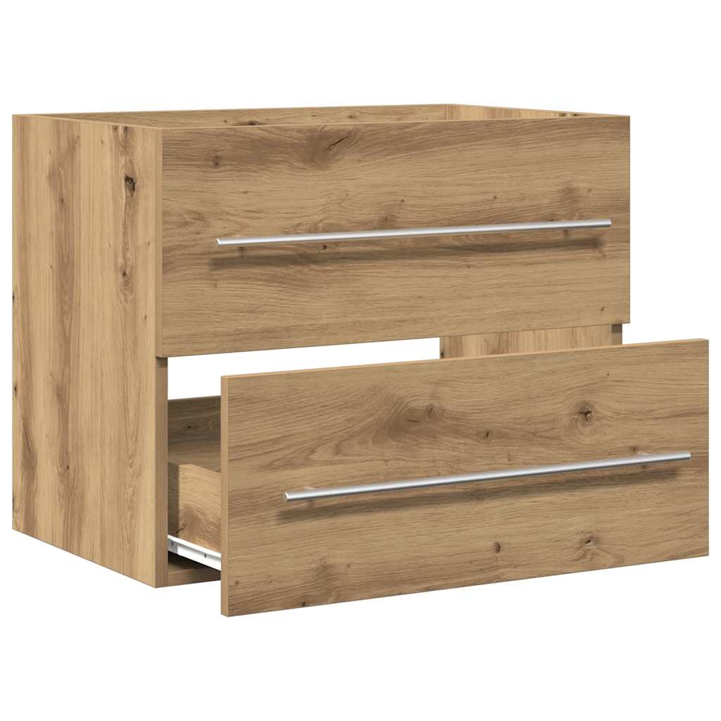 Artisan Oak Bathroom Vanity Cabinet 60 X 38.5 X 48 Cm