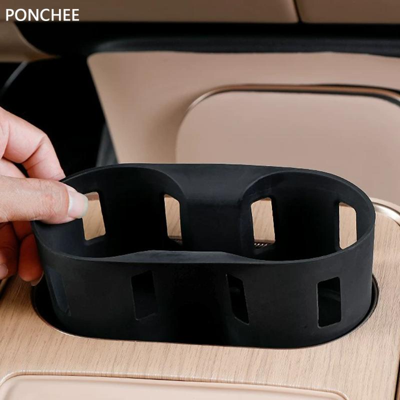 For EXLANTIX ET EXEED STERRA ET 2024-2025 Central Control Cup Holder Storage Box Silicone Cup Holder Automobile Supplies