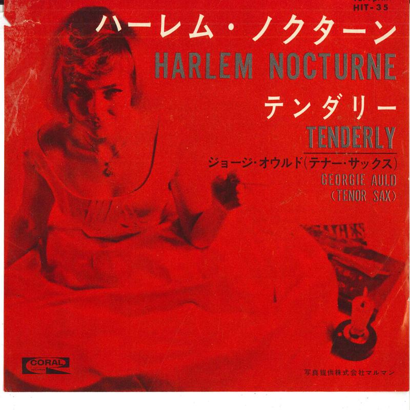

7inch Record GEORGIE AULD - Tenderly / Harlem Nocturne HIT35 CORAL Japan Jazz Used
