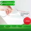 Heavy Duty Transparant PVC Tafelkleed Dik Vinyl Tafelbeschermer Waterdicht Olie Hittebestendig Keuken Eettafel Bureau Beschermmat