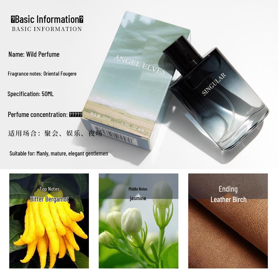Gulong Men's Perfume - Long-lasting Seductive Blue Ocean & Earthy Scent