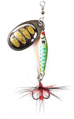 Błystka spinnerowa z zadziorem LJ TRIAN BLADE ROUND o masie 9 g