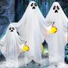 Maazusa Halloween Ghost Cosplay Costume, Full-Body Cloak, Dracula Ghost Jumpsuit, Cute Costume for Parents and Children, Adults, and Kids (Children's