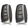 3/4 Buttons Smart Key Case For Hyundai Genesis Santa Fe Equus Azera Remote Control Key Shell Smart Fob