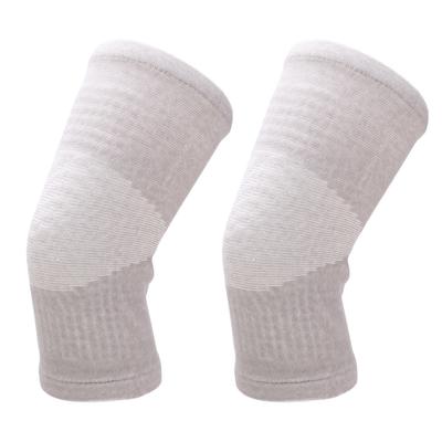 2 Pcs Knee Warmer Elastic Breathable Sweat Absorbing Knee Compression Sleeve for Sports Running Squatting