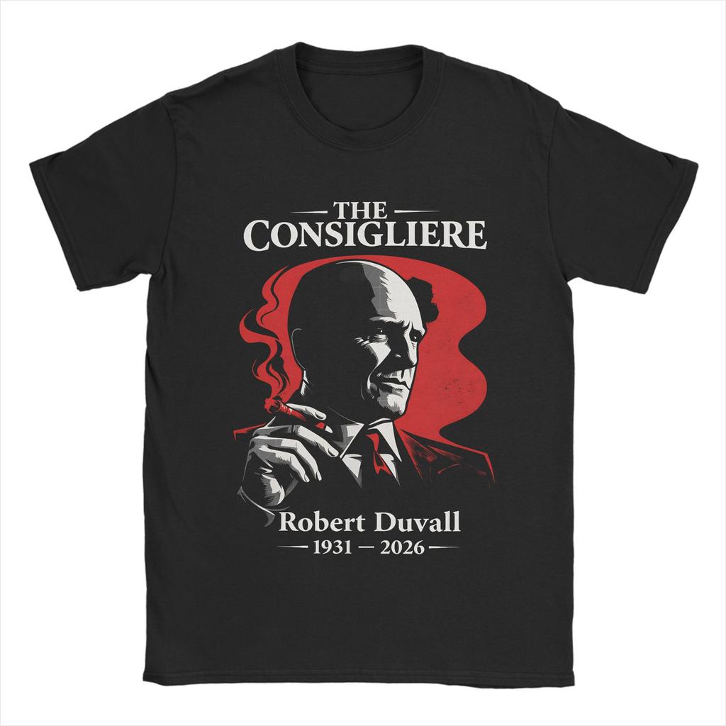 Robert Duvall TShirt Summer  Harajuku TShirts Mens  Cotton Breathable Oversized Clothing ShortSleeve Vintage Tops