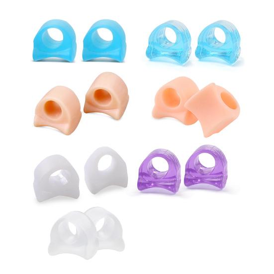 Yousheng 2PCS Toe Separator, Soft SEBS Big Toe Spacers, Comfortable Daily Wear Unisex Toe Spacers, Foot Care for Overlapping Toes And Bunion