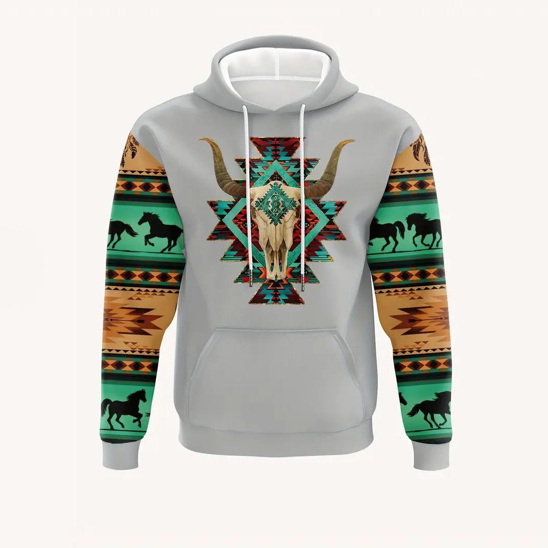 

Осенняя мужская толстовка с длинным рукавом с этническим рисунком, уличный пуловер, модная толстовка с капюшоном, мужская толстовка с капюшоном, свободная одежда 6XL