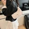 Underarm Bag Women's 2025 New Summer Sweet Printed Messenger Bag Small and Cute Textured Shoulder Handbag