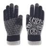 New Wool Knitted Gloves for Men and Women In Autumn and Winter Outdoor Thickened Warm Touch Screen Gloves