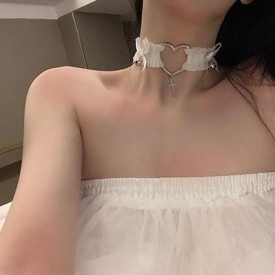 Collier d'amour élégant pour femme: Anneau de clavicule, chaîne de jambe sexy, accessoire de sangle de collier haut de gamme