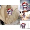 Adorable New 2d Cute Christmas Cat Pendant For Car Rearview Mirror Decoration