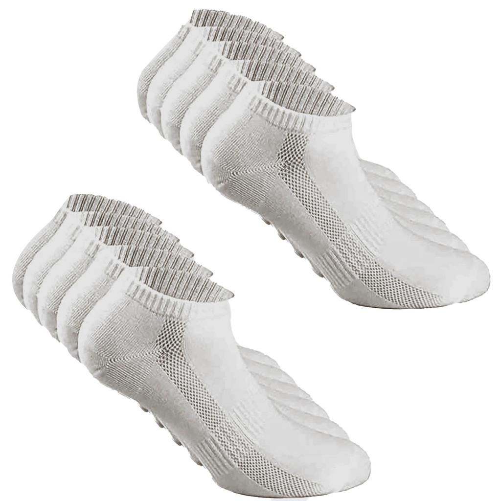 Sports Socks, 5 Pairs, Men's, Women's Half Socks, Short, Breathable