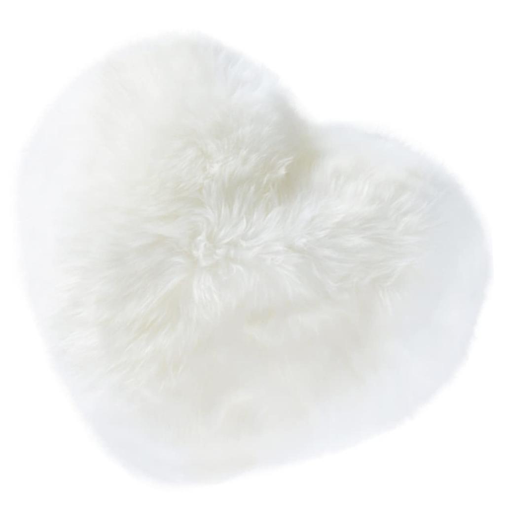 Homoyoyo Heart-Shaped Pillow, Heart Plush Toy, Plush Cushion, Valentine's Day Plush Toy, Fluffy Sofa Cushion, Valentine's Day Throw Pillow, Plush