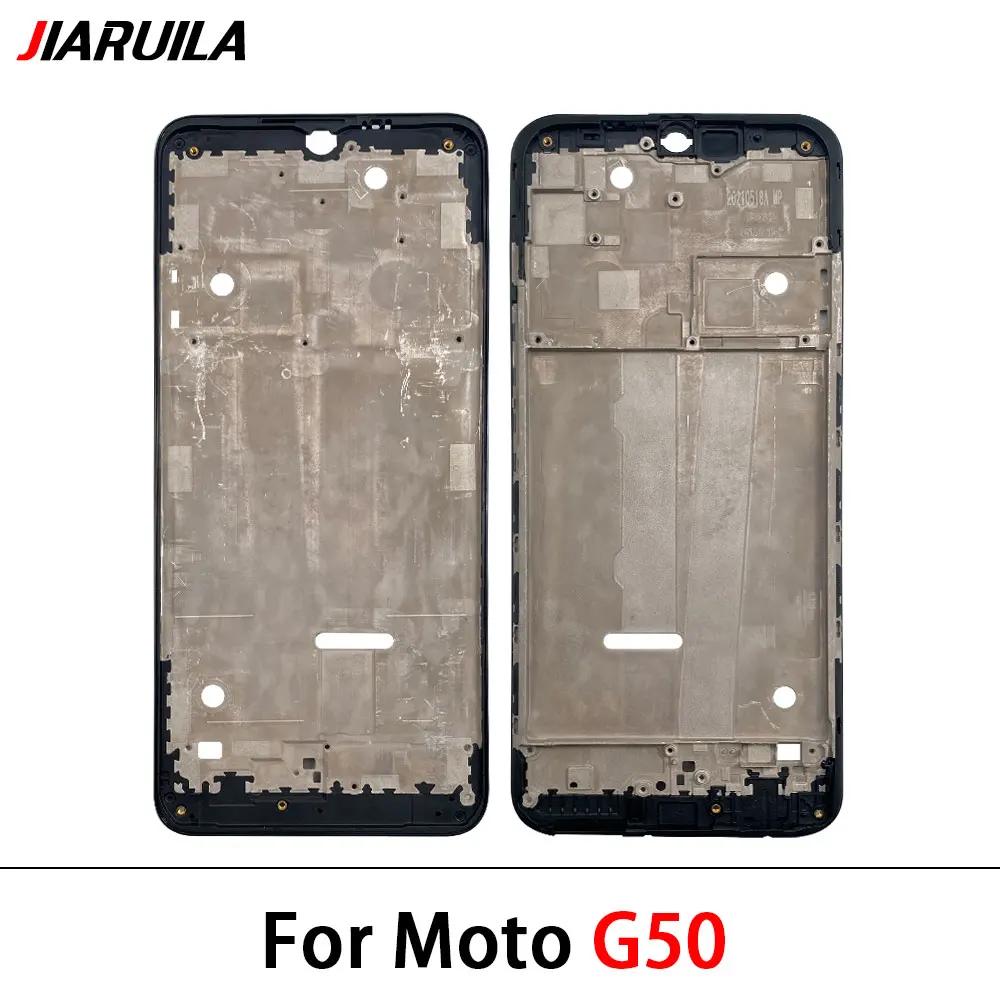 New Middle Frame For Motorola Moto G10 G20 G30 G50 G60 G60S G100 G200 Front Frame Bezel Plate Cover