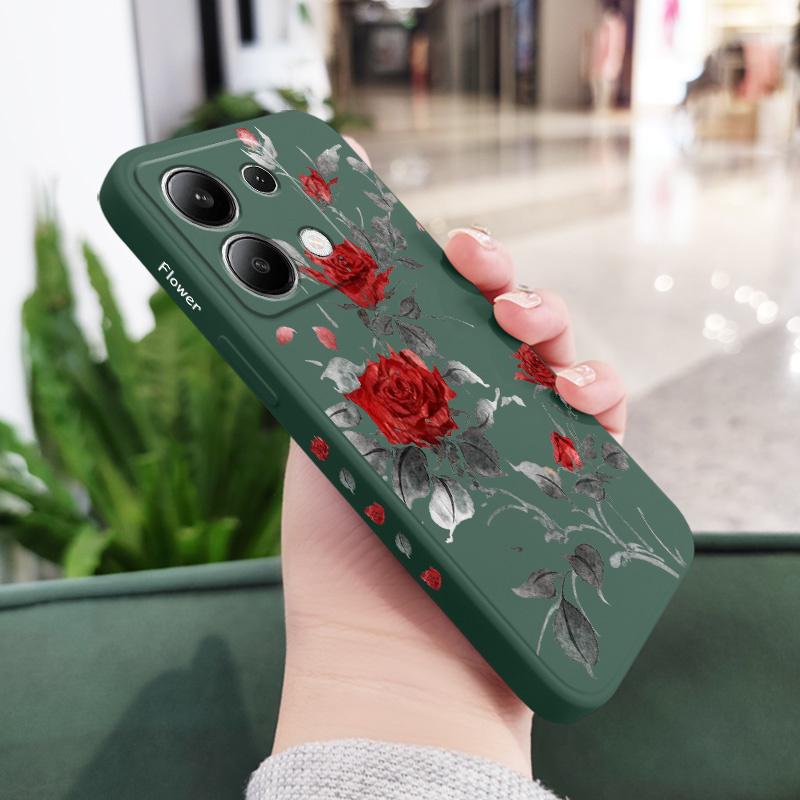 

Graceful Rose Phone Case For Xiaomi Redmi Note 15 Pro Plus 4G 5G Silicone Cover Redmi Note 15ProPlus