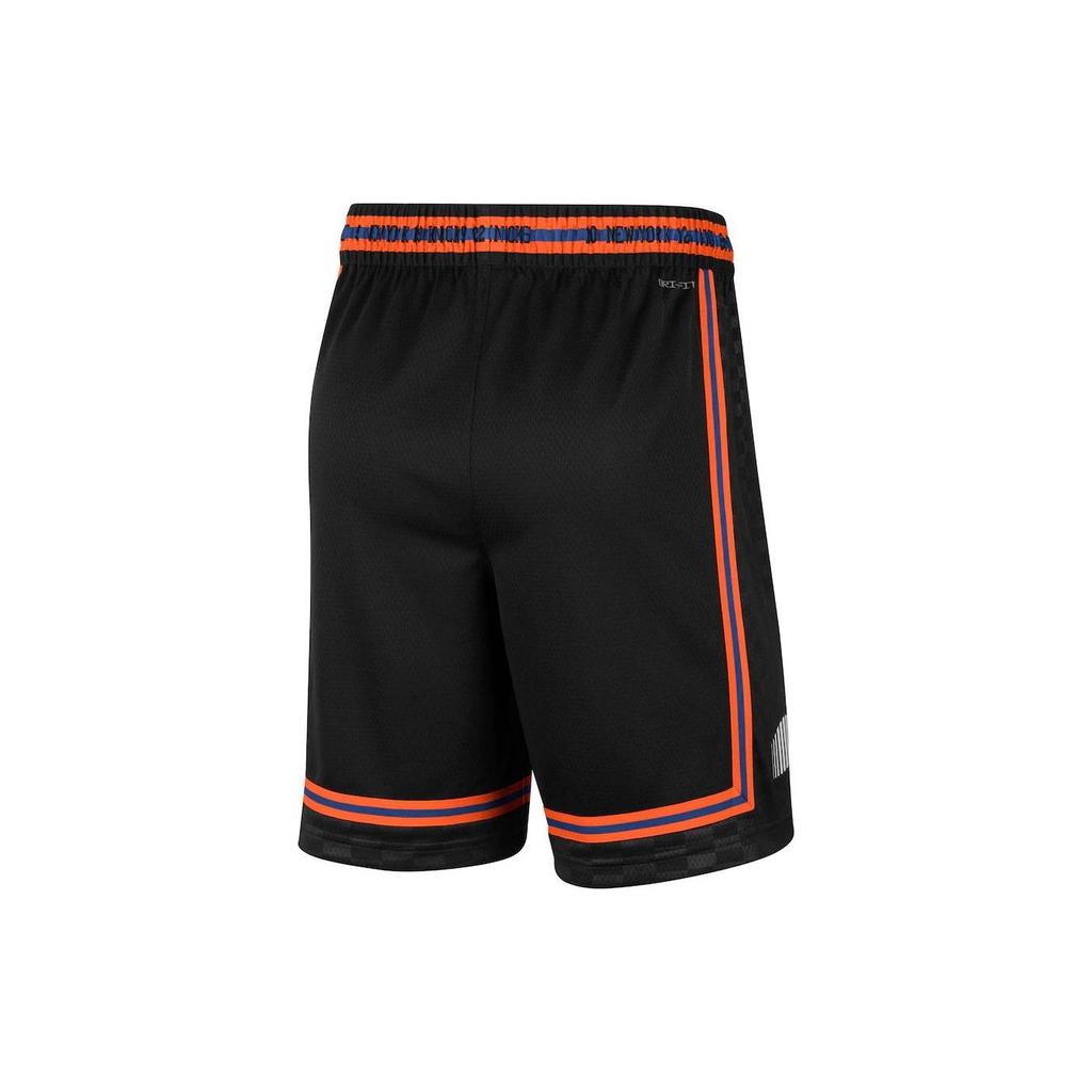 Nike NBA New York Knicks City Edition 2021-2022 Dri-FIT Swingman Shorts Black Men Streetwear DB4144-010