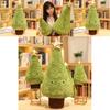 Entzückendes Weihnachtsbaum Plüschtier Weiches Kissen Stofftier Schlafpuppe Deko