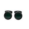 1/2 pair High-End Crystal French Shirt Cuff Buttons Classic Plated Cuff Links  Banquet