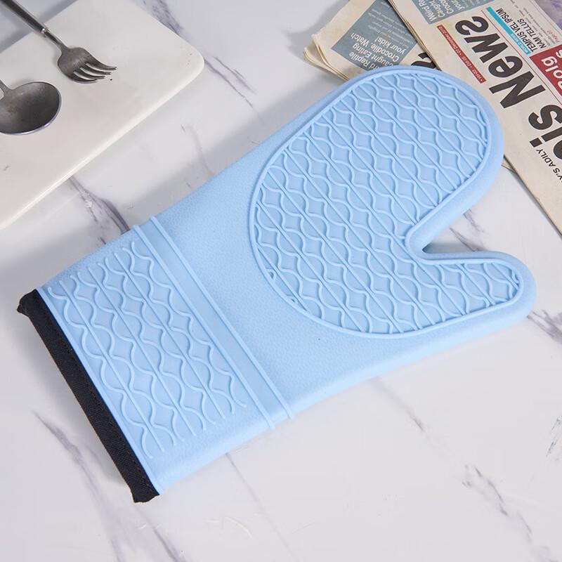 ZISIZ Silicone Heat Resistant Oven Gloves