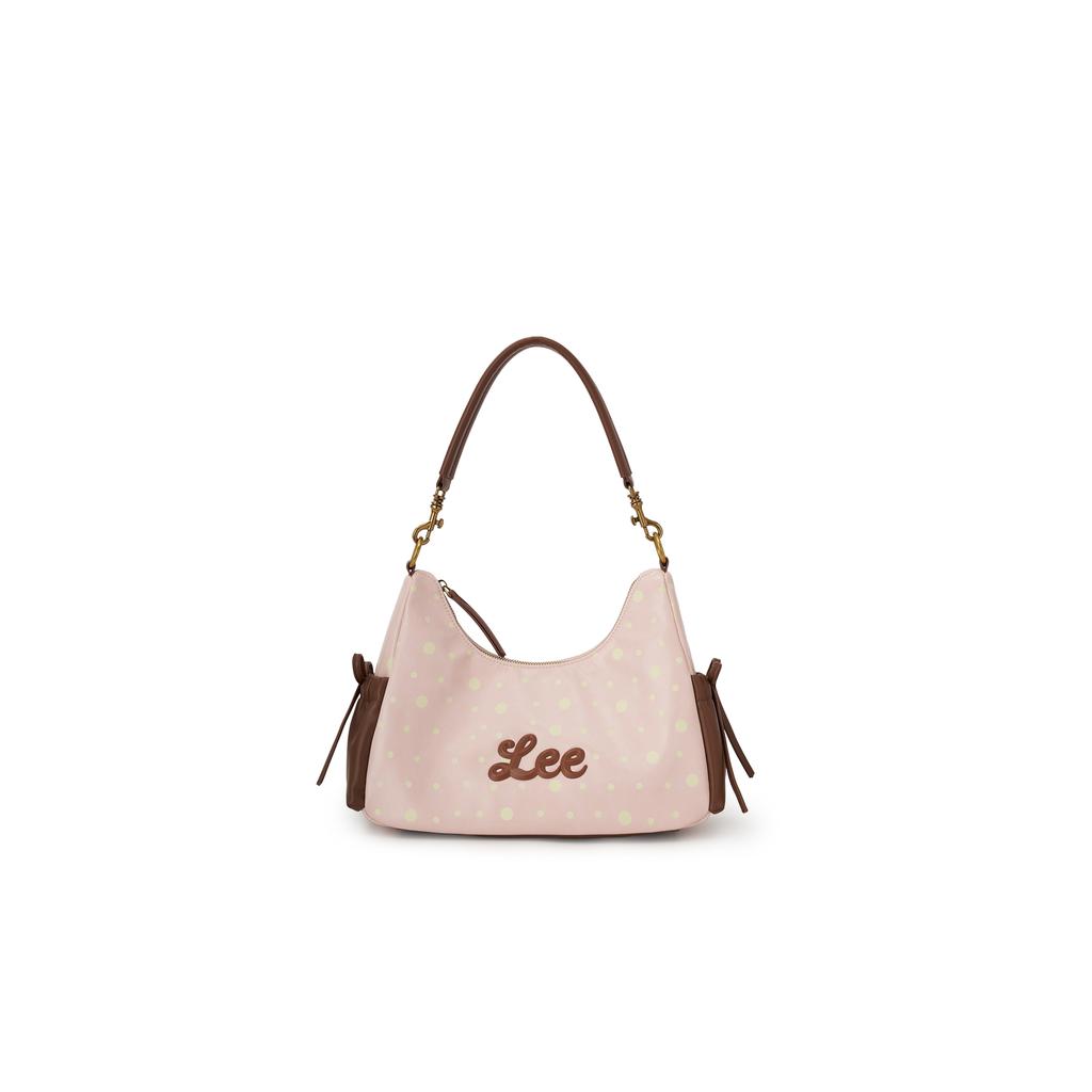 New Lee PU, Textile Mixture Shoulder Bag Regular Women's Multicolor LE250197M