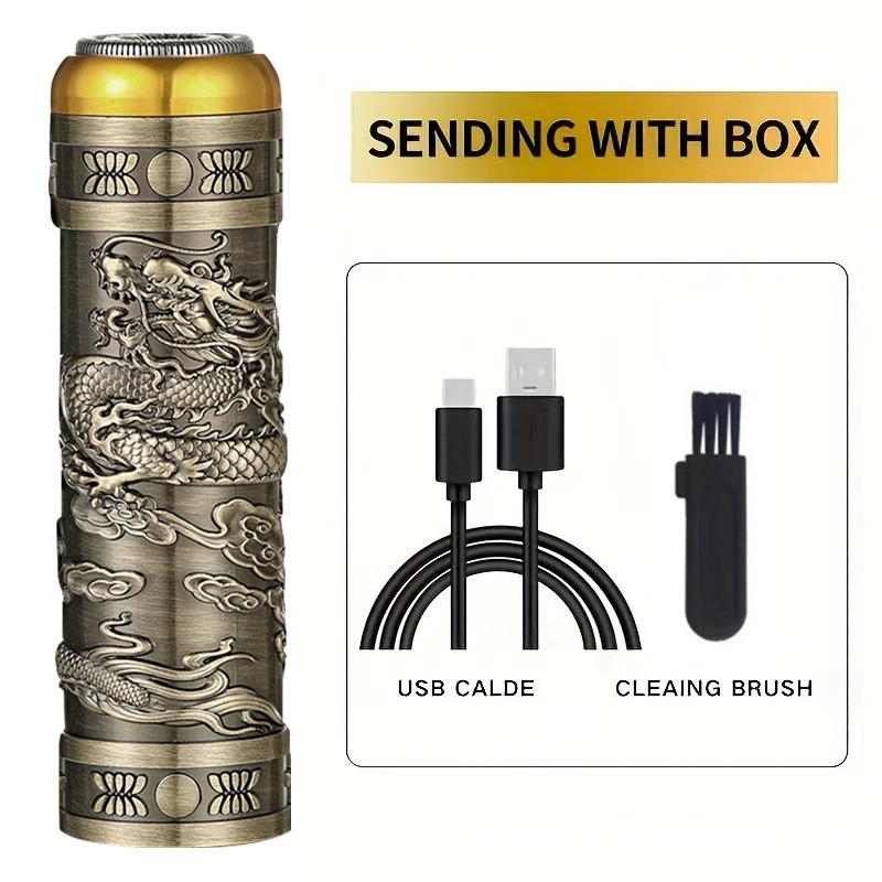 Мужская портативная электрическая бритва - Немецкая точность, Хит продаж, Полностью моющаяся, Мини-бритва для путешествий