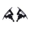2Pcs Car Left Right Headlight Water Spray Washer Nozzle for Citroen C4 Headlamps Clear
