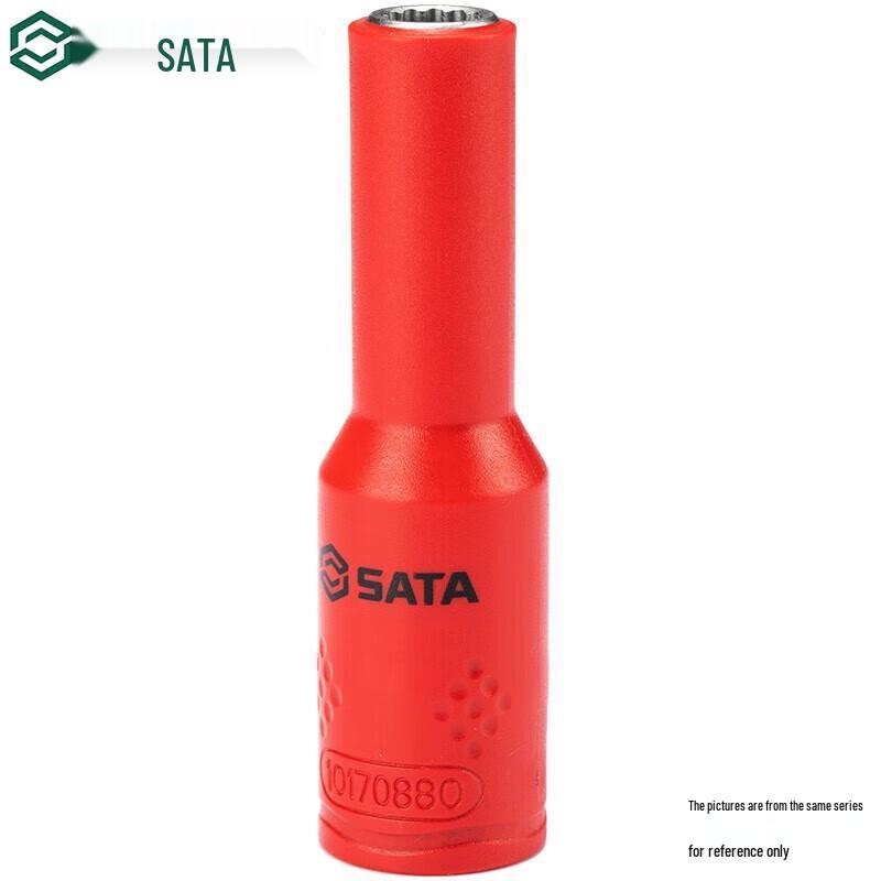 SATA VDE Insulated 12-Point Long Socket 12mm