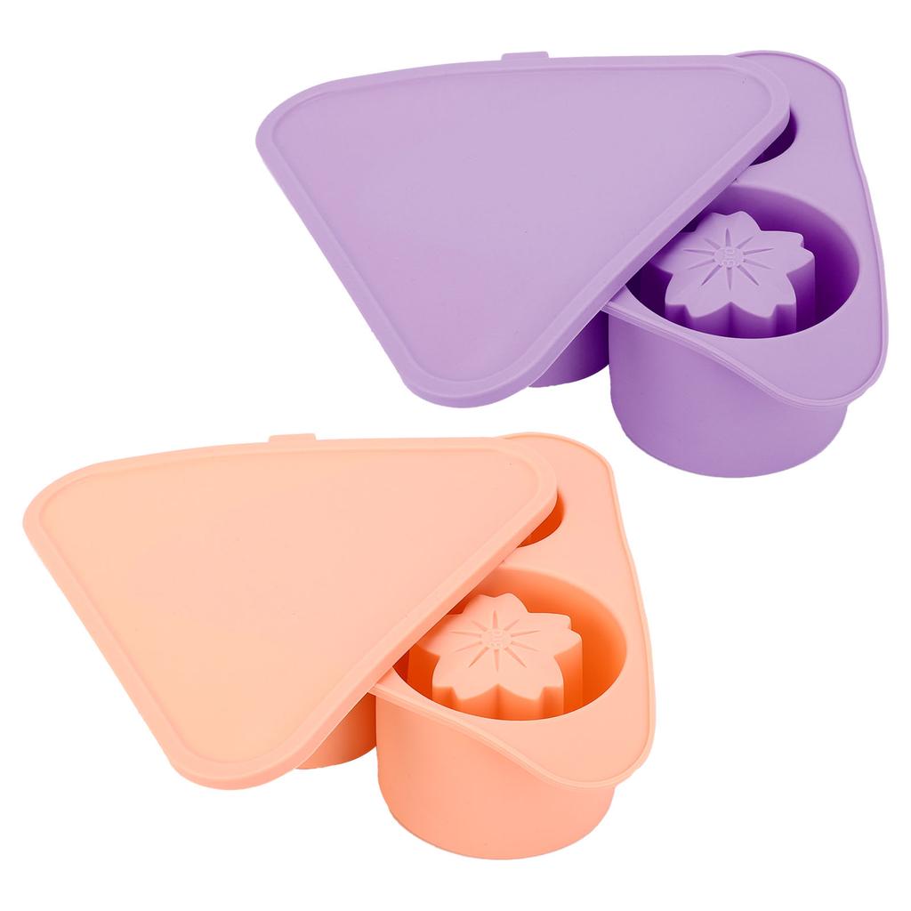 Ice Cube Tray Large Capacity Food Grade Silicone Hollow Cylinder Ice Cube Maker with Lid for 20 30 4