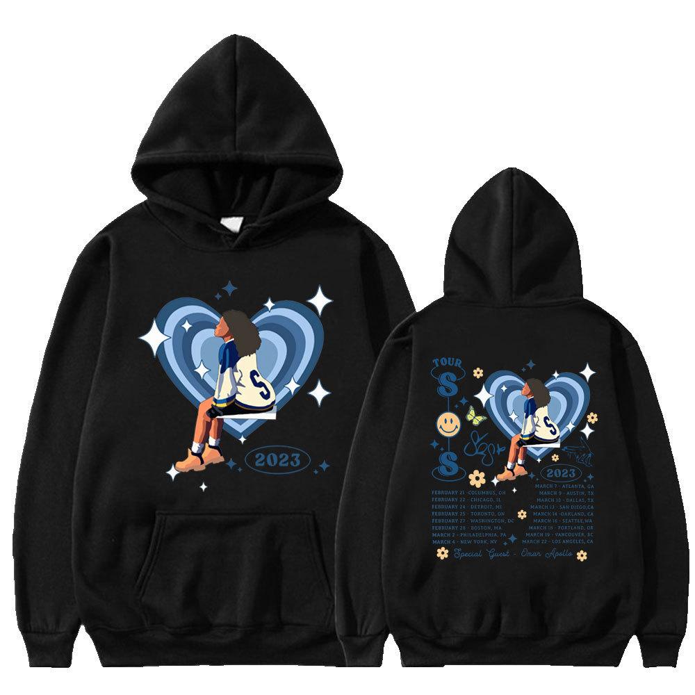 SZA 2023 Concert Tour Women Unisex Hoodies SOS Good Days Fashion Hoodie 