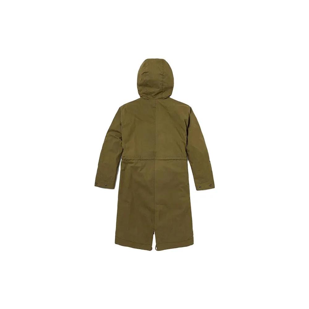 Timberland Parka Coats Women's Army Green Hooded Moderate (Unisex) Parka Coats A6HB9 302