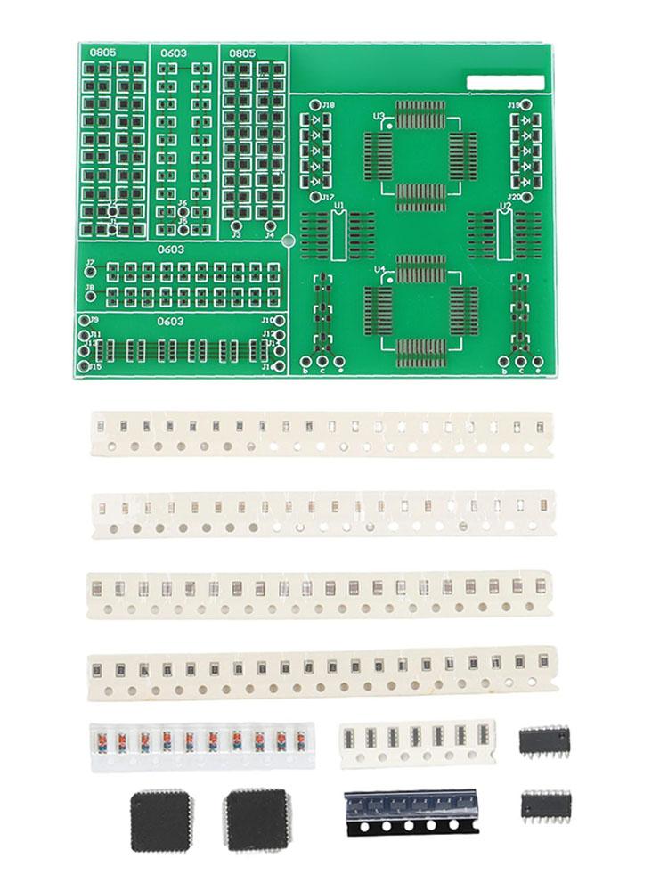 Soldering Workshops LQFP Training Kit Voltage Regulator Stabilizers Hands-on Soldering Practice Single-sided FR-4 PCB