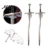 Acrylic Swords Rack for Collection Wall Mount Rack, Vertical Space Saving Holder, Easy Hanging Longswords Installation Axes Display Stand