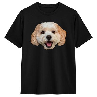 Men Cockapoo T Shirt  Cotton Tops Amazing Short Sleeve Round Neck Tees 6XL T-Shirts