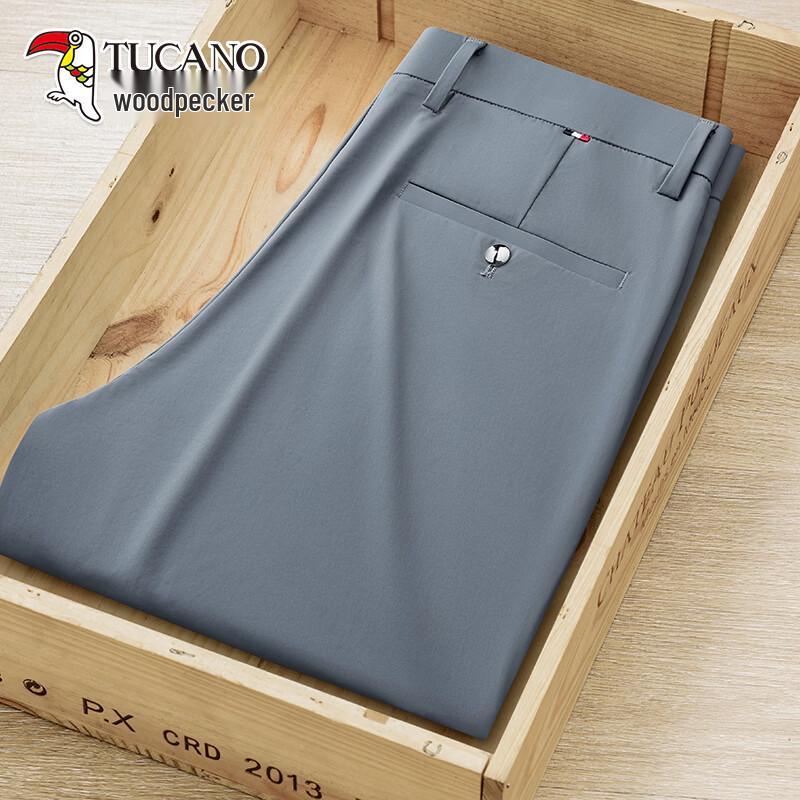 

TUCANO Men s Spring 2026 Straight Fit Casual Trousers 30