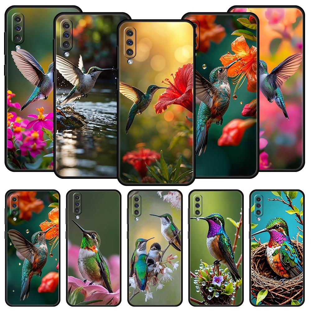 Hummingbird Phone Case For Samsung Galaxy A56 A36 A26 A34 A17 A16 A06 A14 A12 A54 A72 A70 A30 A24 A22 A20e A52 A50 A40 A32 Cover