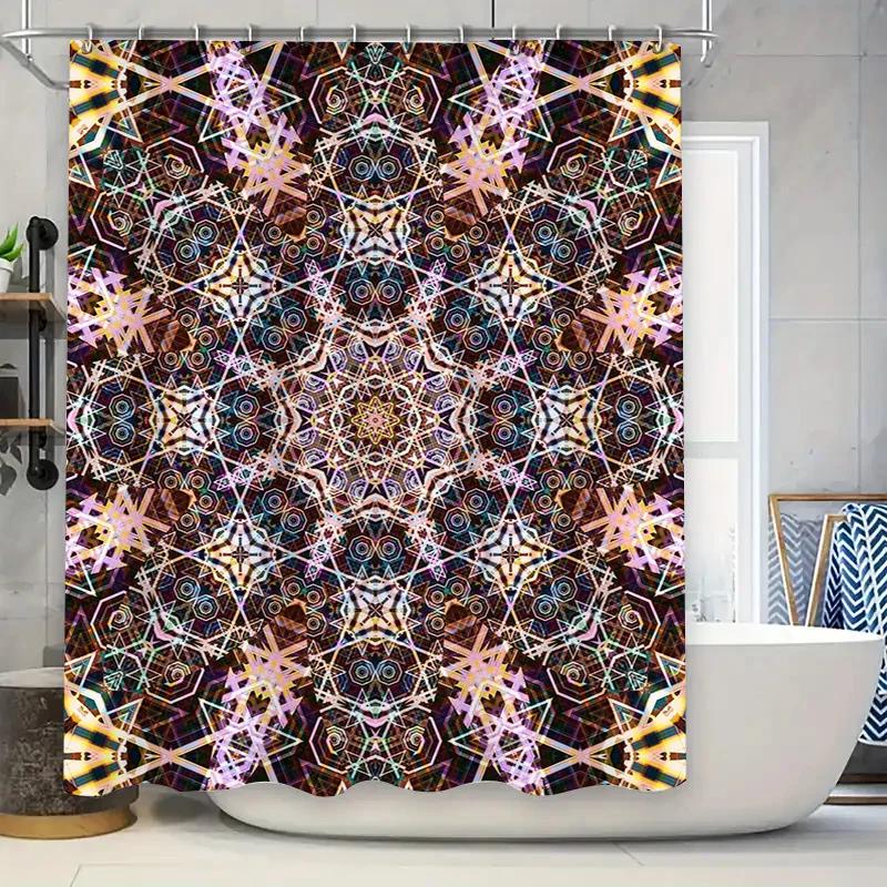 Tende da Doccia per Casa per Bagno Tessuto Impermeabile Stile Nordico Moderno Tende da Bagno Tenda da Doccia 180X200 240X180 Aaaa