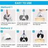 Dog Pooper Scooper Pet Long Handle Jaw Poop Scoop Picker Excrement Collector Clean Tools Outdoor Foldable Animal Feces Cleaner