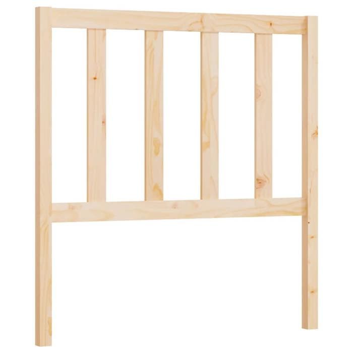 VidaXL Tête de Lit Meuble de Chambre à Coucher Tête de Cadre de Lit Simple Accessoire de Lit Intérieur 96x4x100 cm Bois 817720