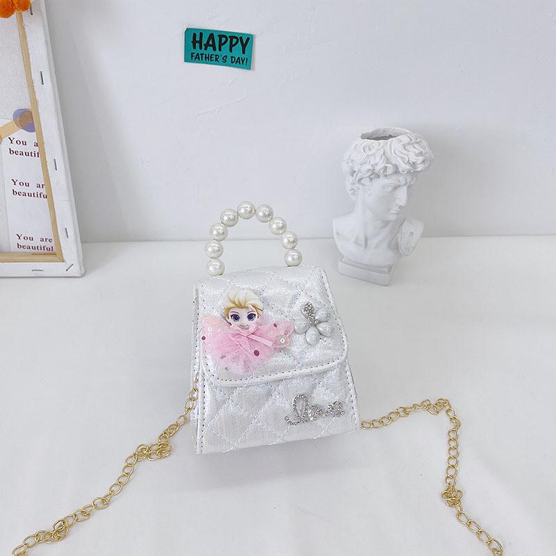 Stylish Mini Pu Leather Children's Crossbody Bag With Chic Bow Design For Kids