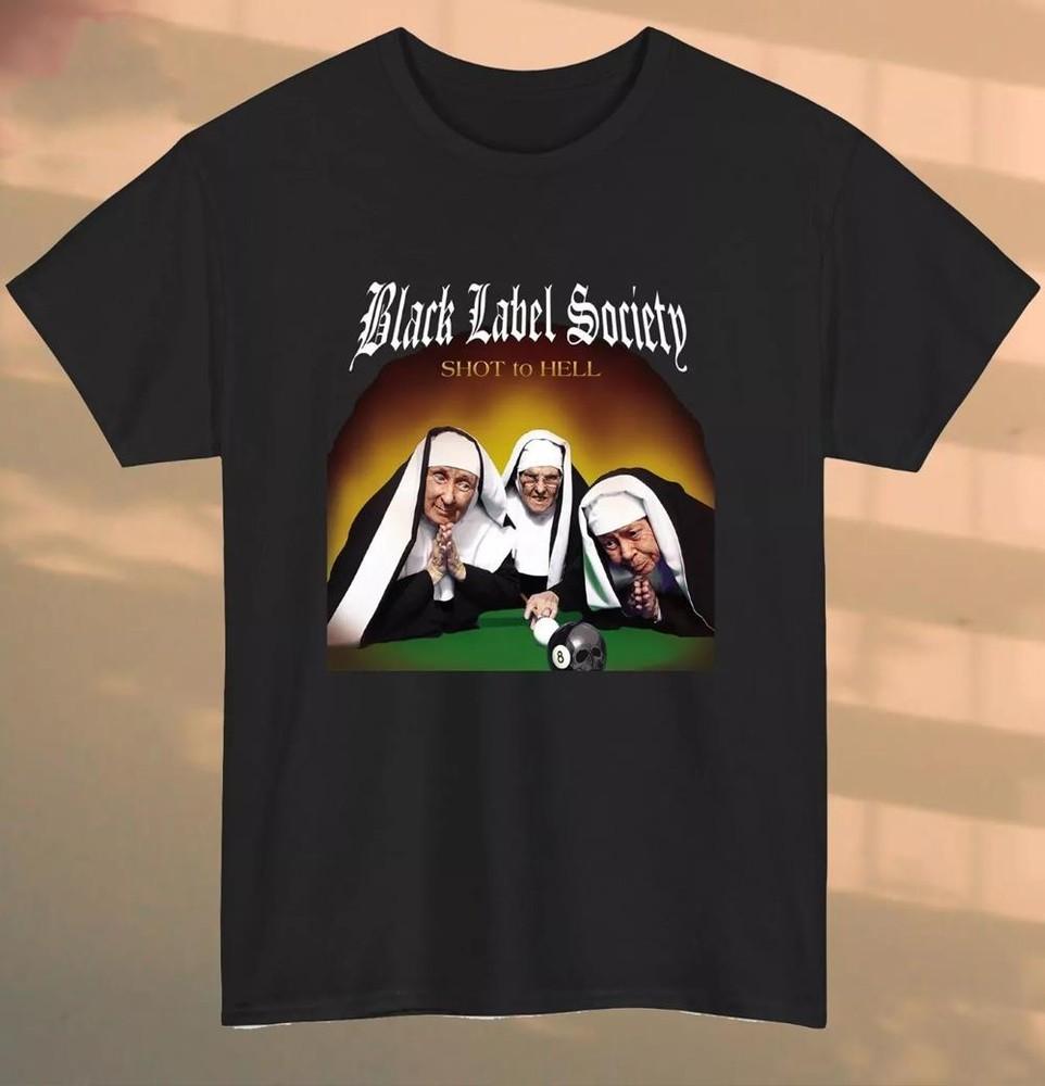 Black Label Society Men s Black T-shirt Size Unisex T-Shirt S