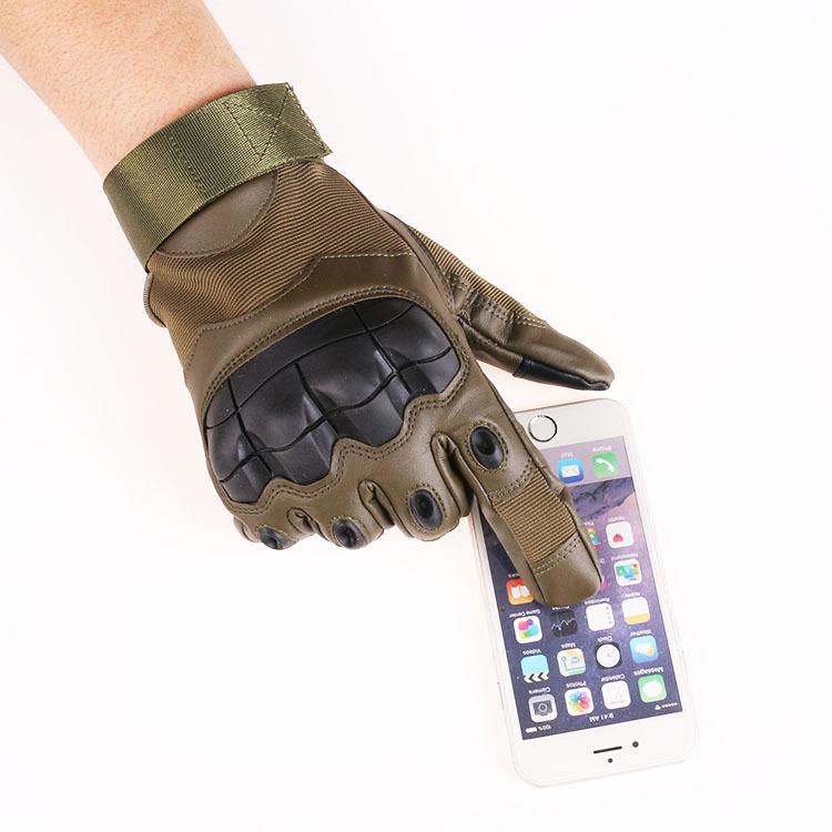 Outdoor Tactical Gloves for Men and Women New Style Long Finger Military Fan Motorcycle Cycling Sports Fitness Mountaineering Performance Gloves