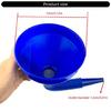 Innovative Design Economy Funnel with Integrated Handle & Wide Spout Vehicle Maintenance Funnel Simple Operate for Car