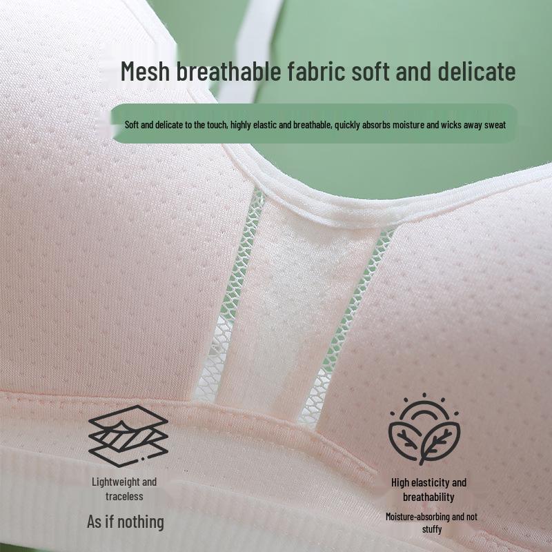 Anfiya Breathable Wireless Bra for Teen Girls & Junior High Students