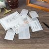 Semi Clear Transparent Envelope Scrub Card Packing Bag Fresh Blessing Thank Envelope  Greeting Card