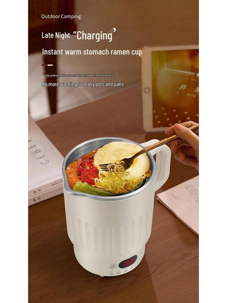 Portable Electric Stainless Steel Folding Travel Kettle for Boiling Water